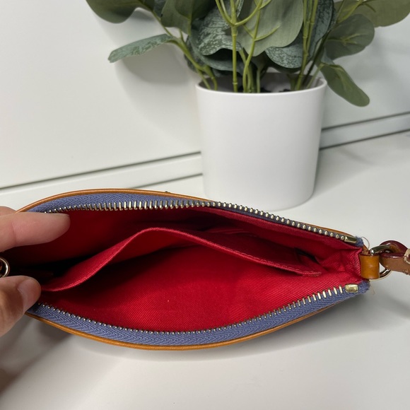 Dooney & Bourke Denim Wristlet/Mini Bag - Picture 6 of 8